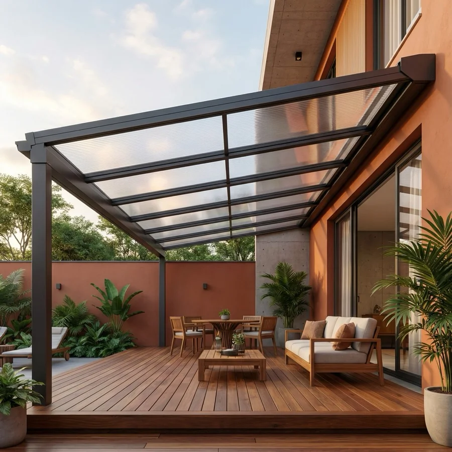 Cobertura de Policarbonato 2